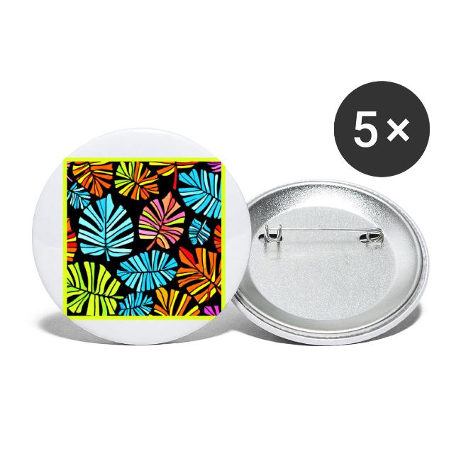 Vibrant Foliage Radiance Neon Elegance