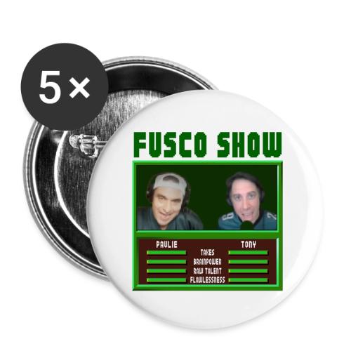 FUSCO SHOW VIDEO GAME - Buttons small 1'' (5-pack)