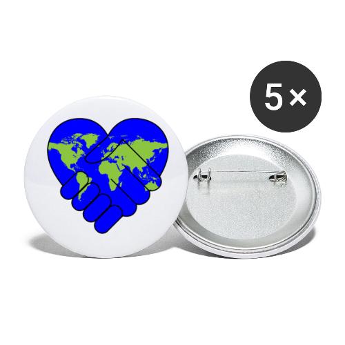 World United in Love - Buttons small 1'' (5-pack)