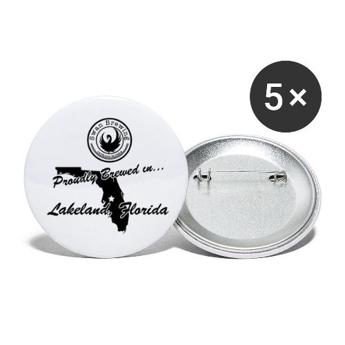 Proudly Brewed - Buttons small 1'' (5-pack)