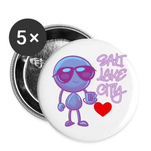 Smoon City 19 Salt Lake City - Buttons small 1'' (5-pack)