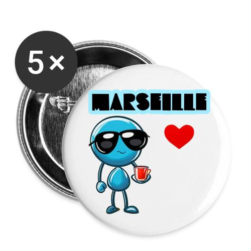Smoon City_Marseille - Buttons small 1'' (5-pack)
