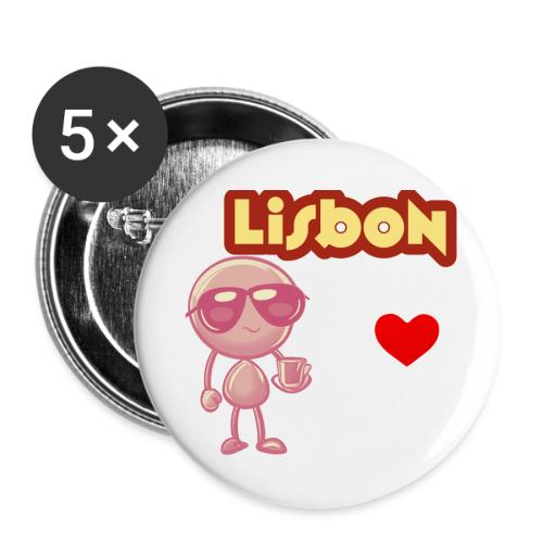 Smoon City_Lisbon - Buttons small 1'' (5-pack)