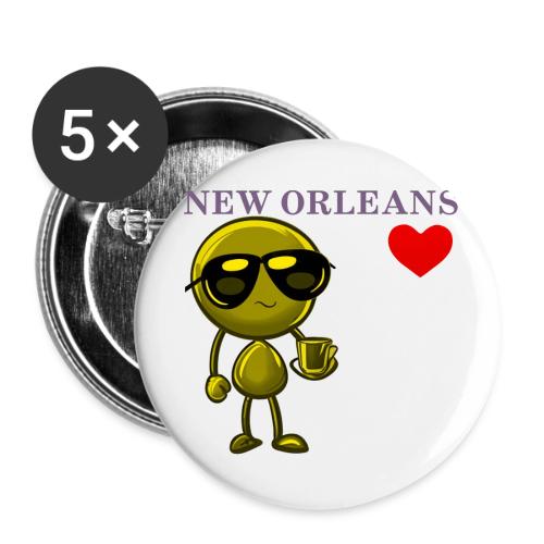 Smoon City_New Orleans - Buttons small 1'' (5-pack)