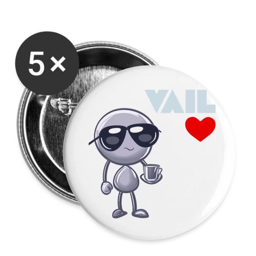 Smoon City_Vail - Buttons small 1'' (5-pack)