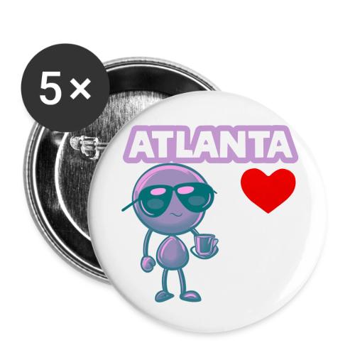 Smoon City_Atlanta - Buttons small 1'' (5-pack)