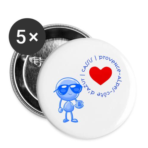 Smoon City_Cassis Provence Alpes Côte d Azur - Buttons small 1'' (5-pack)
