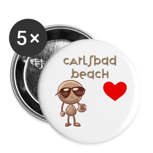 Smoon City_Carlsbad Beach - Buttons small 1'' (5-pack)
