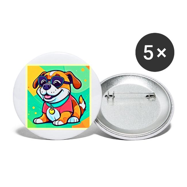 Cool Pup Cartoon Style Artwork