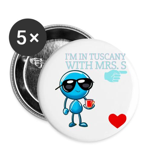 Smoon City_I'm in Tuscany with Mrs. S - Buttons small 1'' (5-pack)