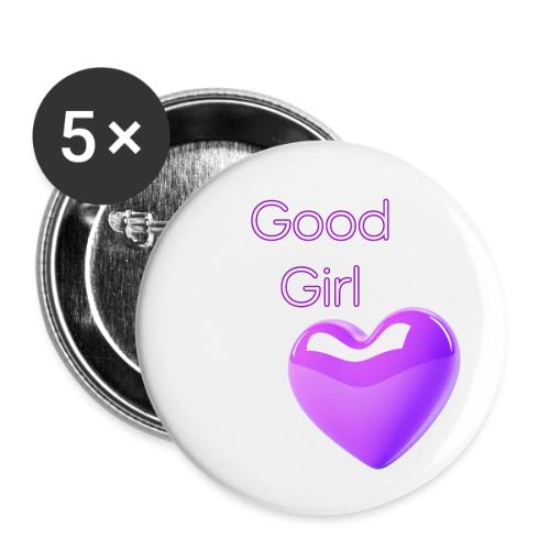 Smoon City_Good Girl - Buttons small 1'' (5-pack)