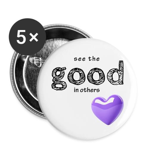 Smoon City_See the Good in Others - Buttons small 1'' (5-pack)