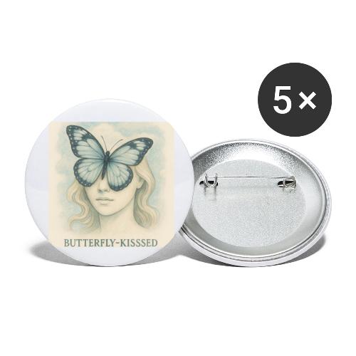 Butterfly kisses Hue - Buttons small 1'' (5-pack)