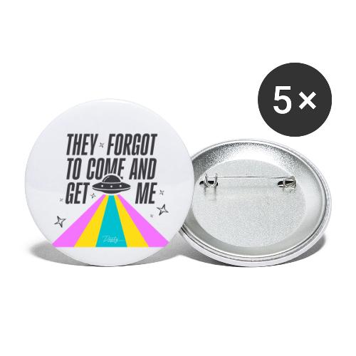 They Forgot to Come and Get Me - Buttons small 1'' (5-pack)