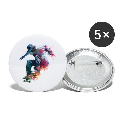 Skateboarding: Ride the Colors - Buttons small 1'' (5-pack)