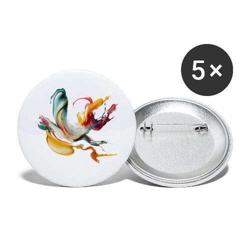 Abstract Chaos - Buttons small 1'' (5-pack)