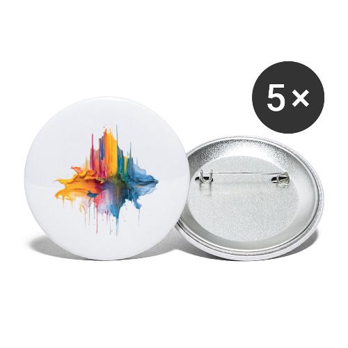 Impasto Spectrum - Buttons small 1'' (5-pack)