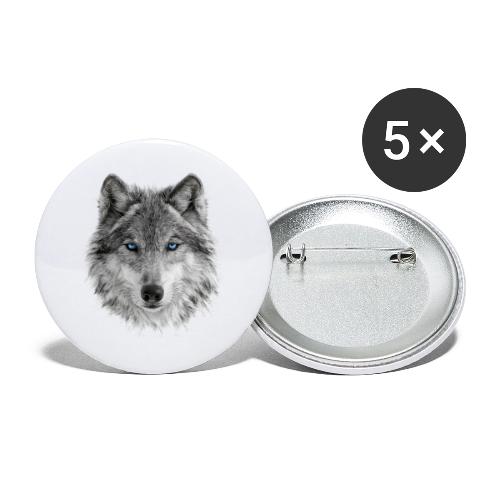 Frost-Eyed Alpha - Buttons small 1'' (5-pack)