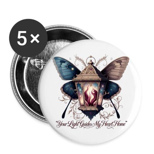 Guiding Light Eternal Flame Lantern Romance Gifts - Buttons small 1'' (5-pack)