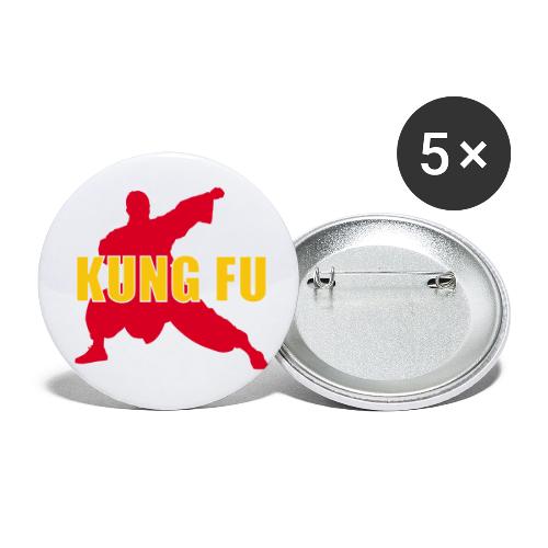 Kung Fu Energy - Buttons small 1'' (5-pack)