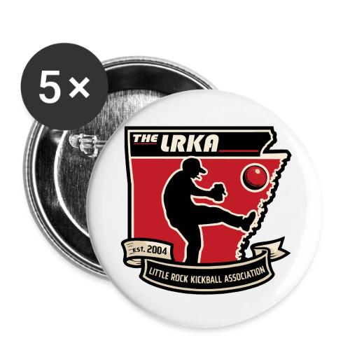 Black/Red State LRKA 2026 Logo - Buttons small 1'' (5-pack)