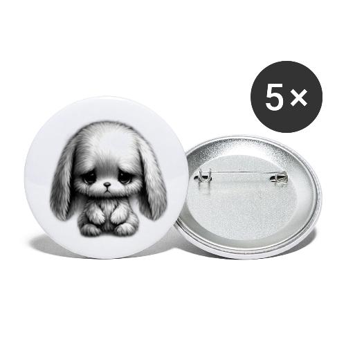 Sad Puppy Meme with Puppy Standing - Buttons small 1'' (5-pack)