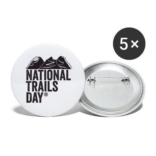 National Trails Day - Buttons small 1'' (5-pack)
