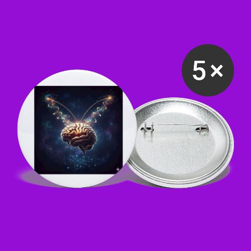 BrainTeas - Buttons small 1'' (5-pack)