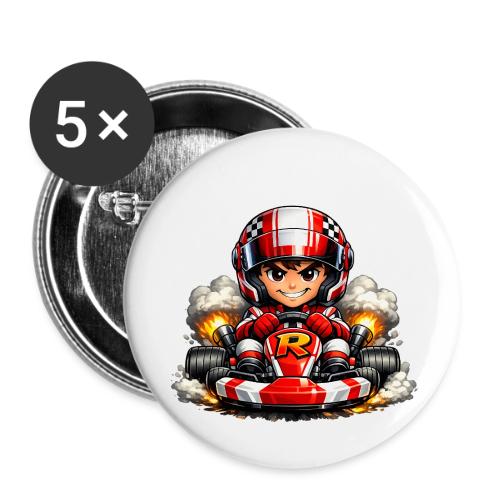 Carcadelogoracerfront - Buttons small 1'' (5-pack)
