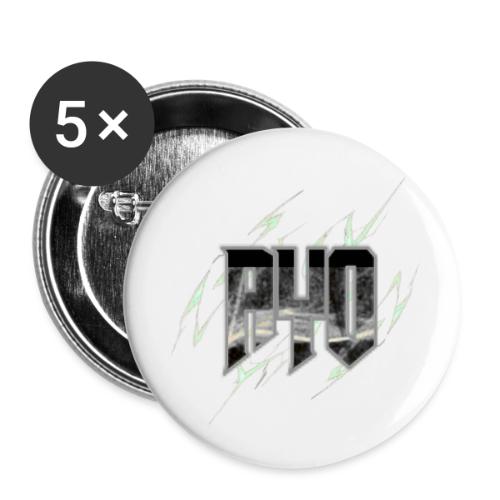 Ayo's Gray - Buttons small 1'' (5-pack)