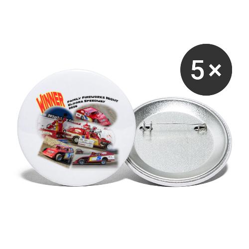 Jonathan Taylor Eldora Speedway FFN#1 Design 2 - Buttons small 1'' (5-pack)