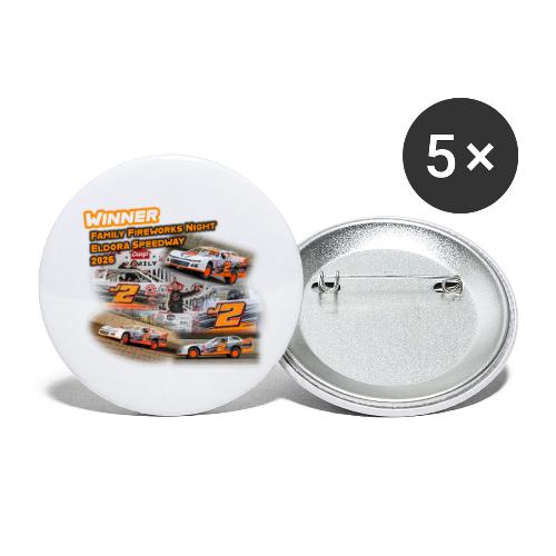 Rob Trent Eldora Speedway FFN#1 Design 2 - Buttons small 1'' (5-pack)