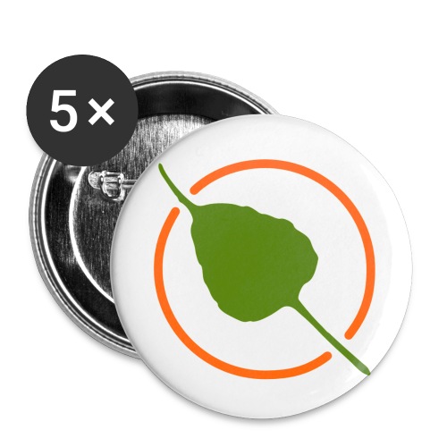 Bodhi Leaf - Buttons small 1'' (5-pack)
