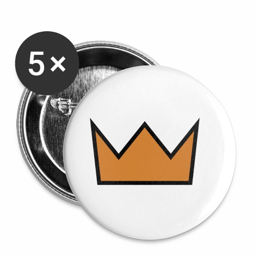 the crown - Buttons small 1'' (5-pack)