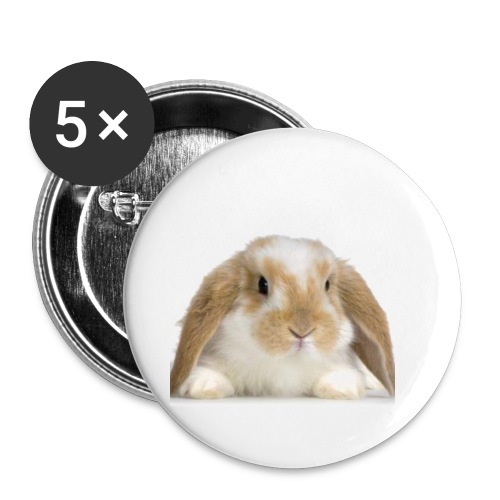bunny - Buttons small 1'' (5-pack)