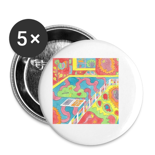 The Future Past - Buttons small 1'' (5-pack)