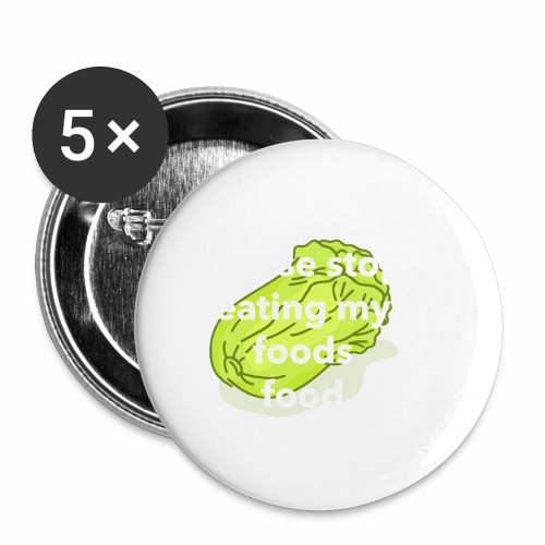 Foods Food - Buttons small 1'' (5-pack)