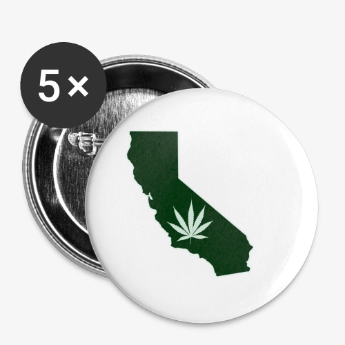 weed - Buttons small 1'' (5-pack)