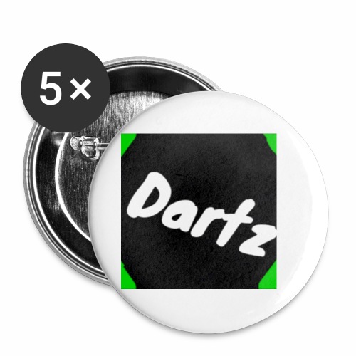 Dartz Merchandise - Buttons small 1'' (5-pack)