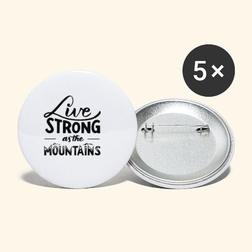 LIVE STRONG - Buttons small 1'' (5-pack)