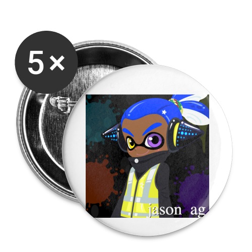 agent 9 jason - Buttons small 1'' (5-pack)