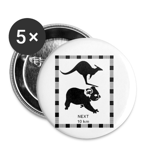 animal sign - Buttons small 1'' (5-pack)