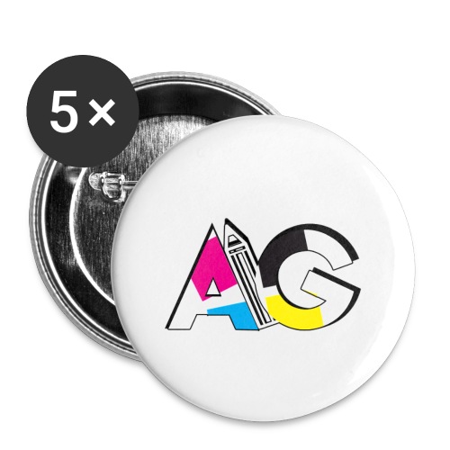 AI Logo Symbol - Buttons small 1'' (5-pack)