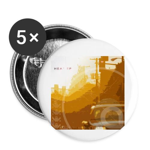 Heat EP - Buttons small 1'' (5-pack)