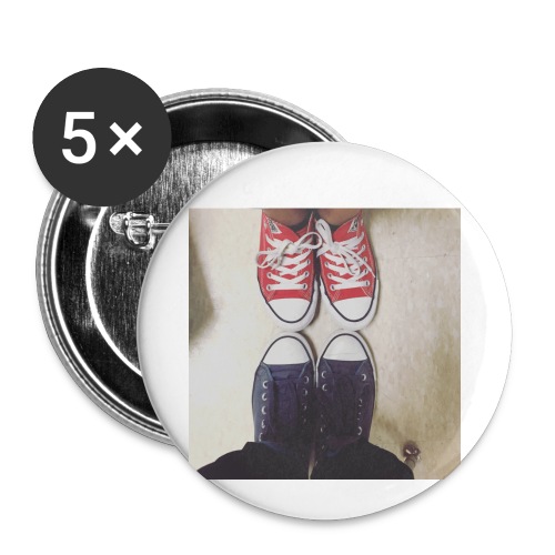 Sneakers - Buttons small 1'' (5-pack)