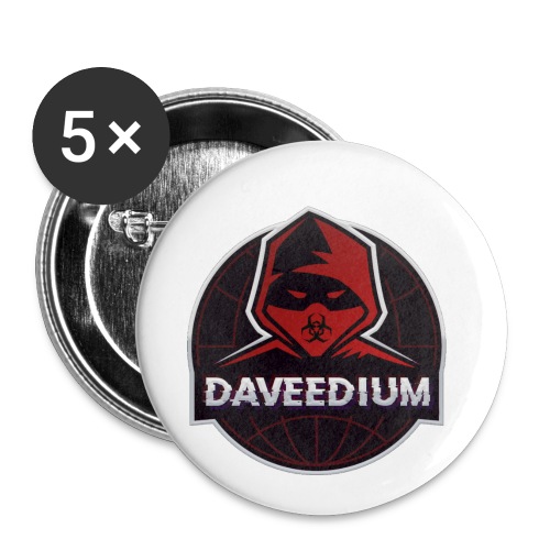 Daveedium - Buttons small 1'' (5-pack)