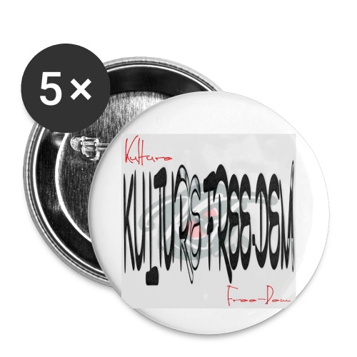 Kulture Freedem signature - Buttons small 1'' (5-pack)