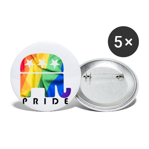 Gay - Republican - Proud! - Buttons small 1'' (5-pack)
