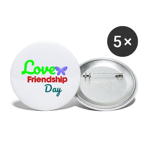 Love Friendship Day - Buttons small 1'' (5-pack)