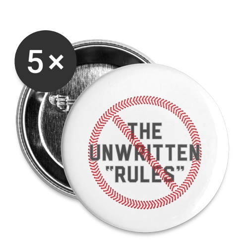 The Unwritten Rules - Buttons small 1'' (5-pack)
